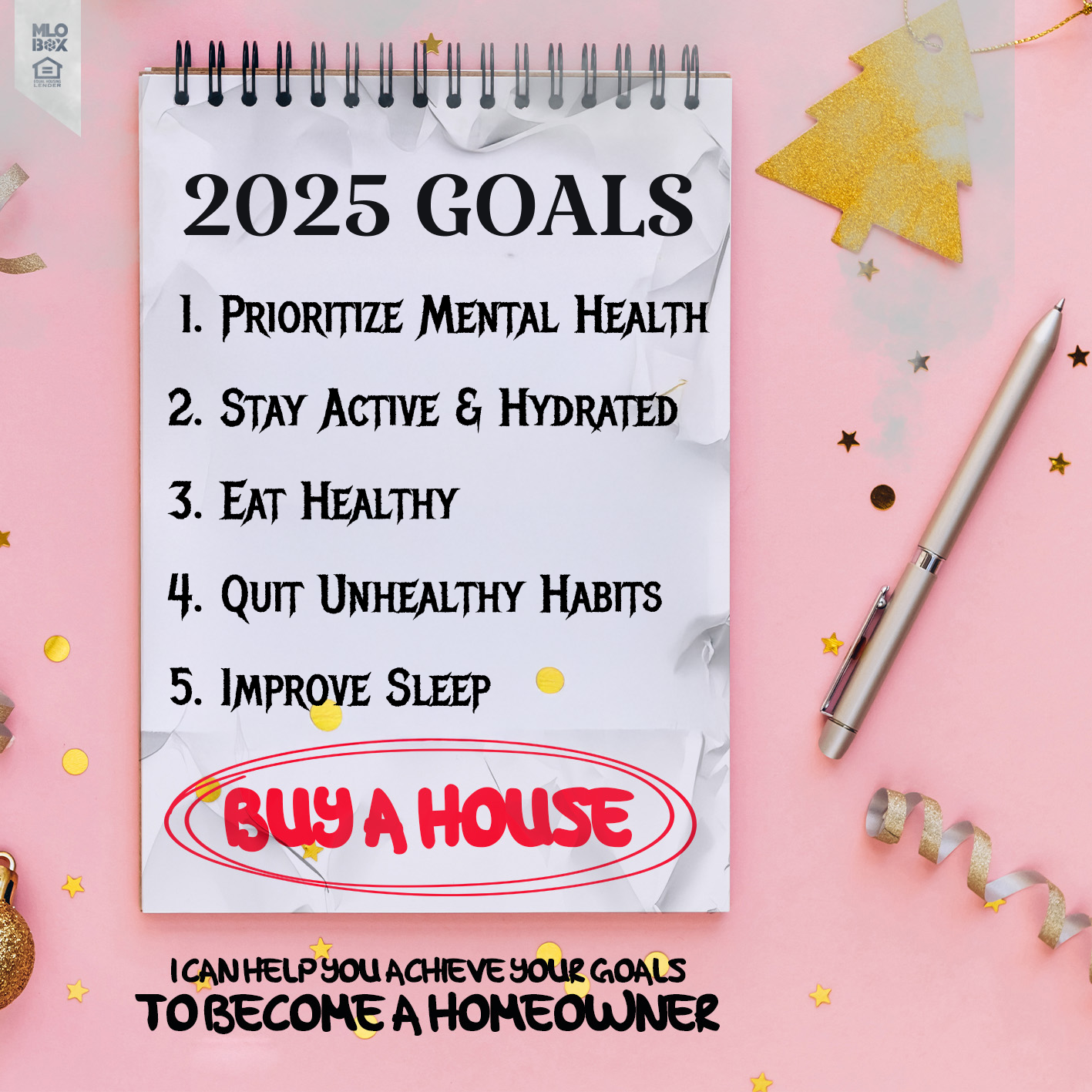2024 GOALS - Alexander Ikomoni - Mortgage Loan Consultant