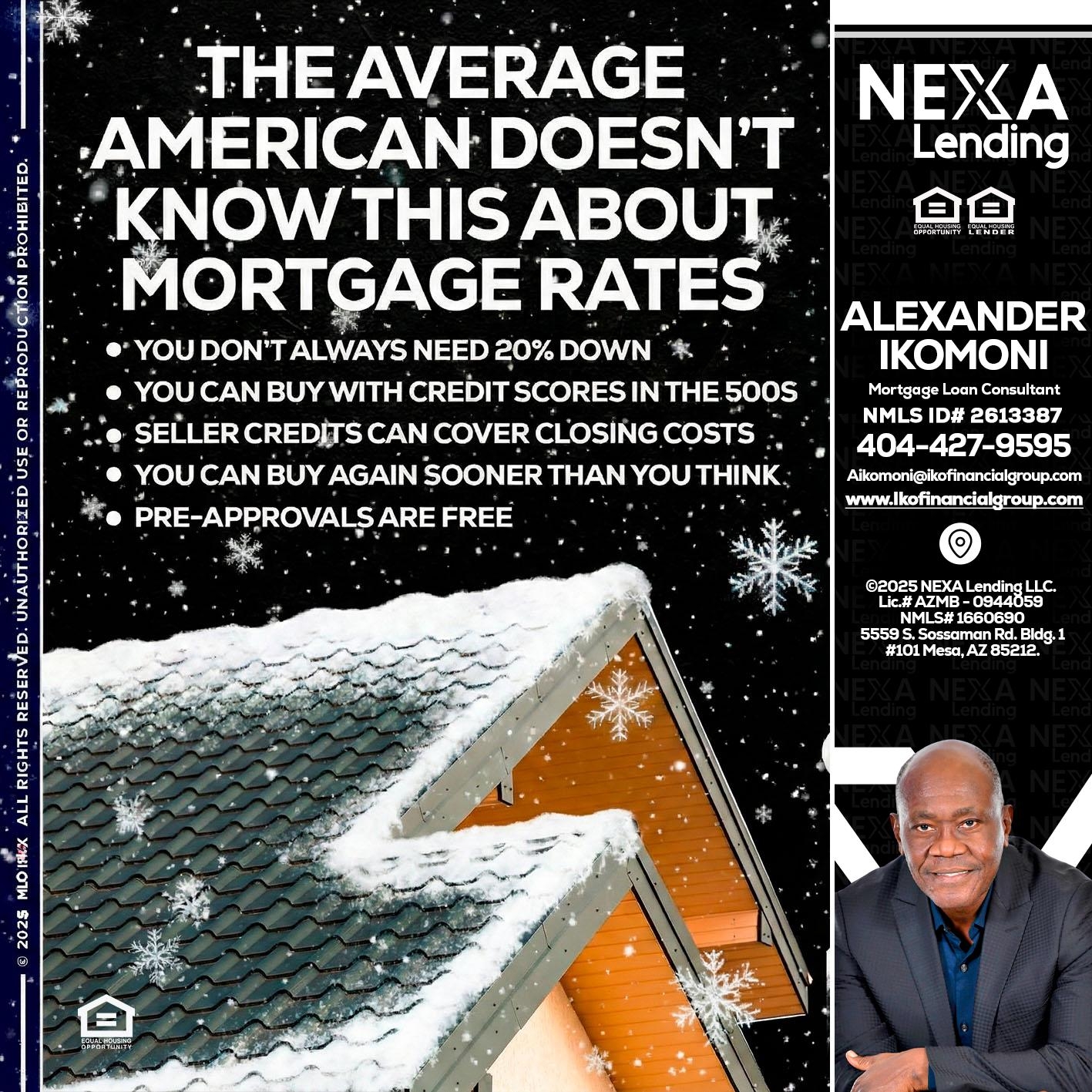 THE AVERAGE - Alexander Ikomoni - Mortgage Loan Consultant
