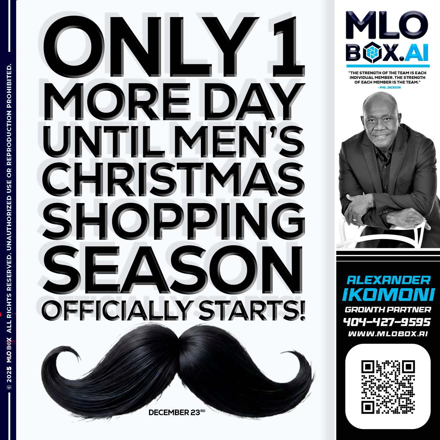 only one more day - Alexander Ikomoni -Mortgage Loan Consultant
