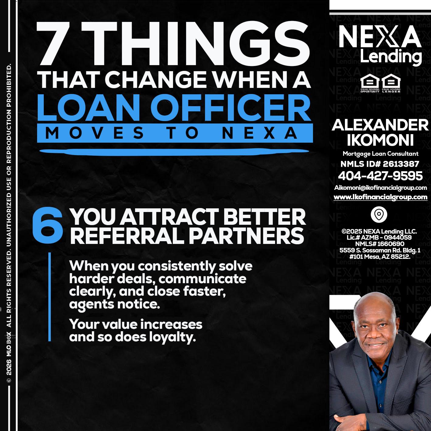 7 THINGS (6) - Alexander Ikomoni -Mortgage Loan Consultant