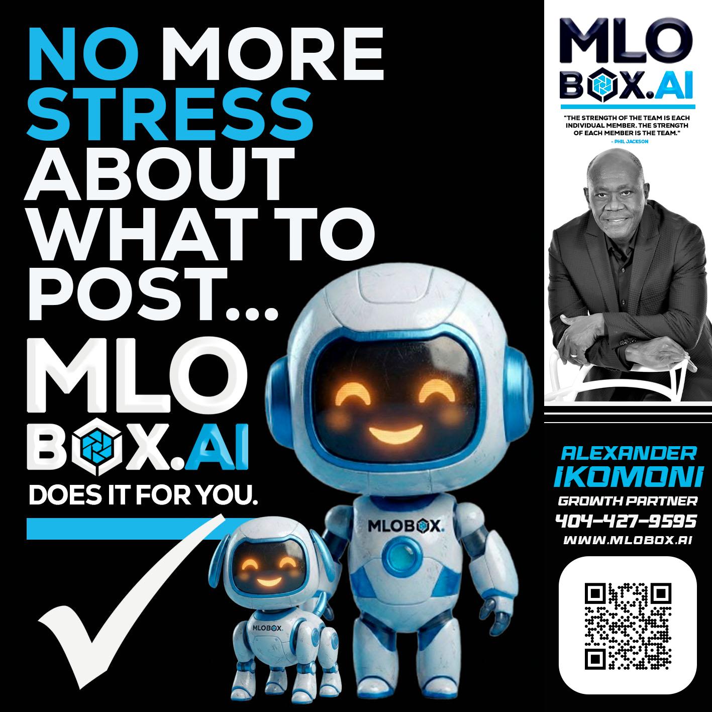 NO MORE STRESS - Alexander Ikomoni -Mortgage Loan Consultant