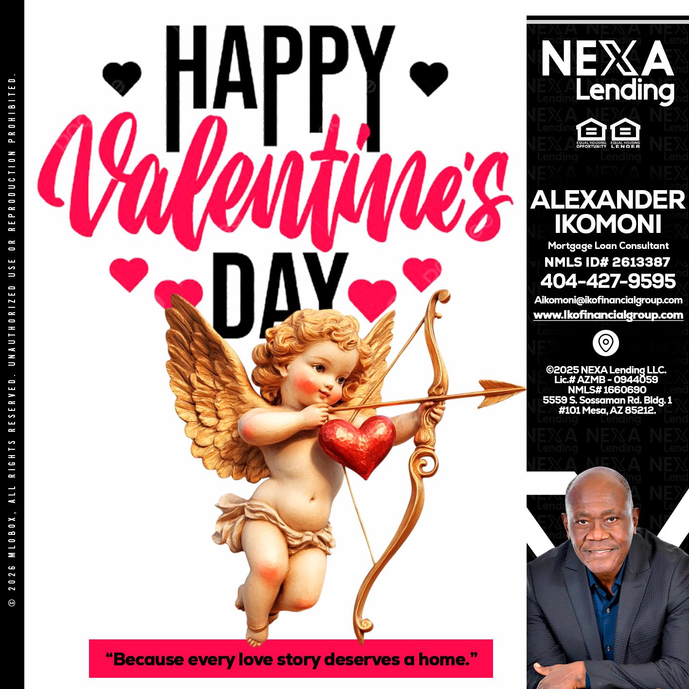 happy valentines day - Alexander Ikomoni -Mortgage Loan Consultant
