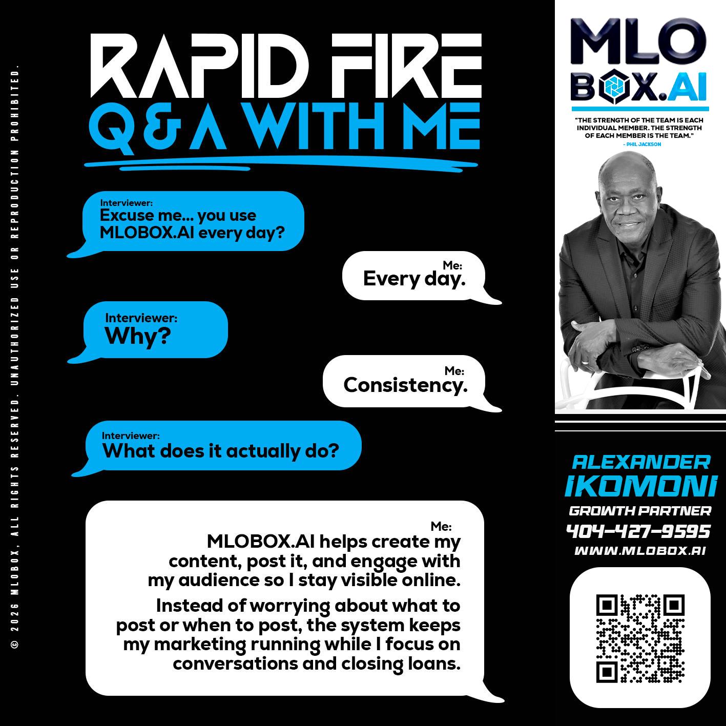 RAPID Q&A - Alexander Ikomoni -Mortgage Loan Consultant