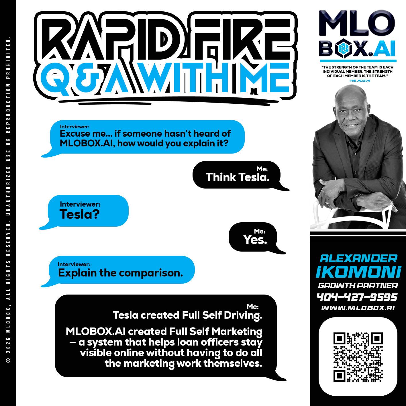 RAPID FIRE Q&A - Alexander Ikomoni -Mortgage Loan Consultant