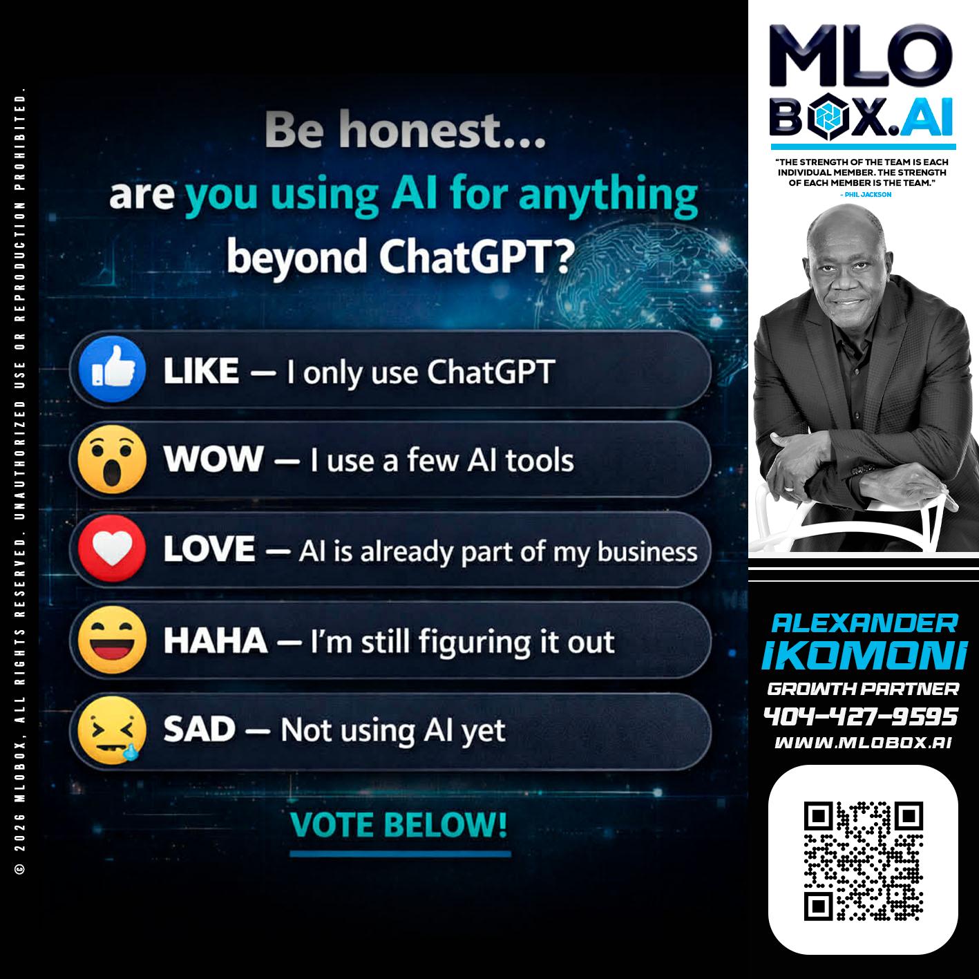 BE HONEST - Alexander Ikomoni -Mortgage Loan Consultant